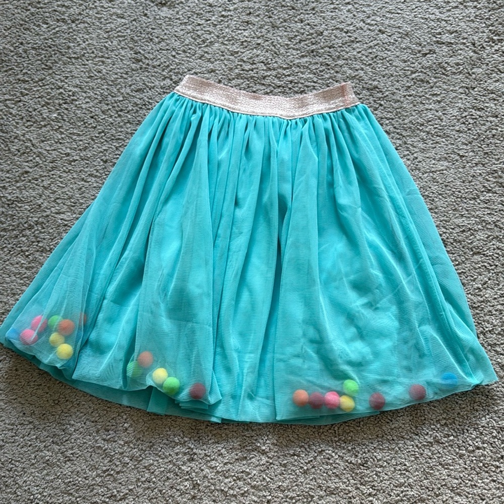 Girl’s skirt tutu in light blue super cute size 10